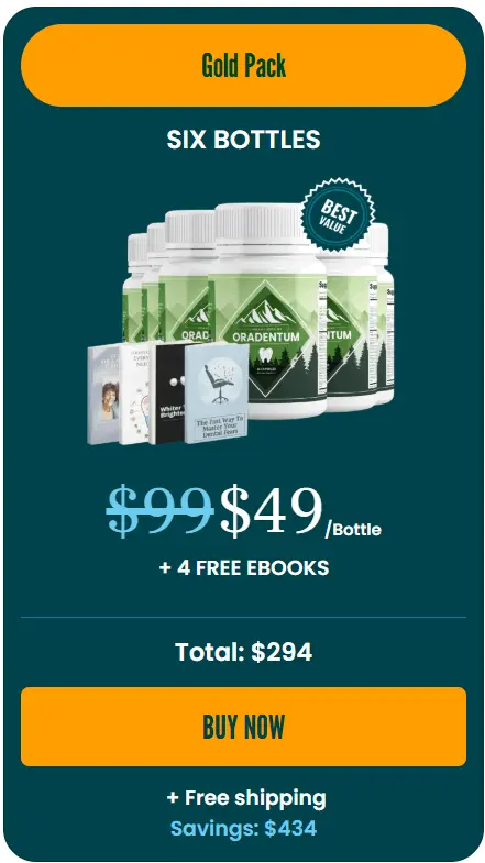 oradentum dental supplement